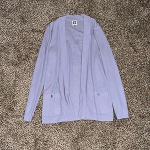 Gray Anne Klein Cardigan Size Small